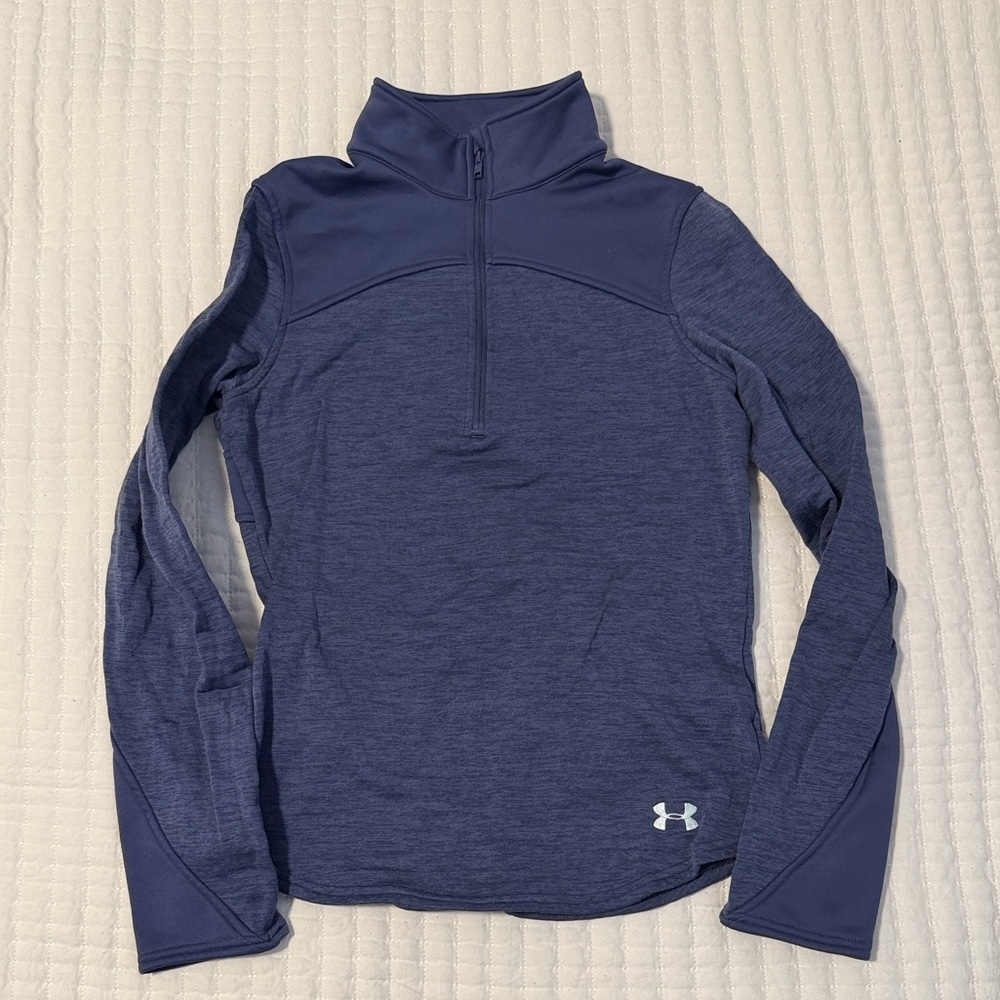 Under Armour Gray Textured Pullover